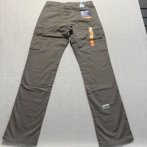 Full Blue Cargo Pants‎ Mens 30x34 Brown Regular Fit New With Tags